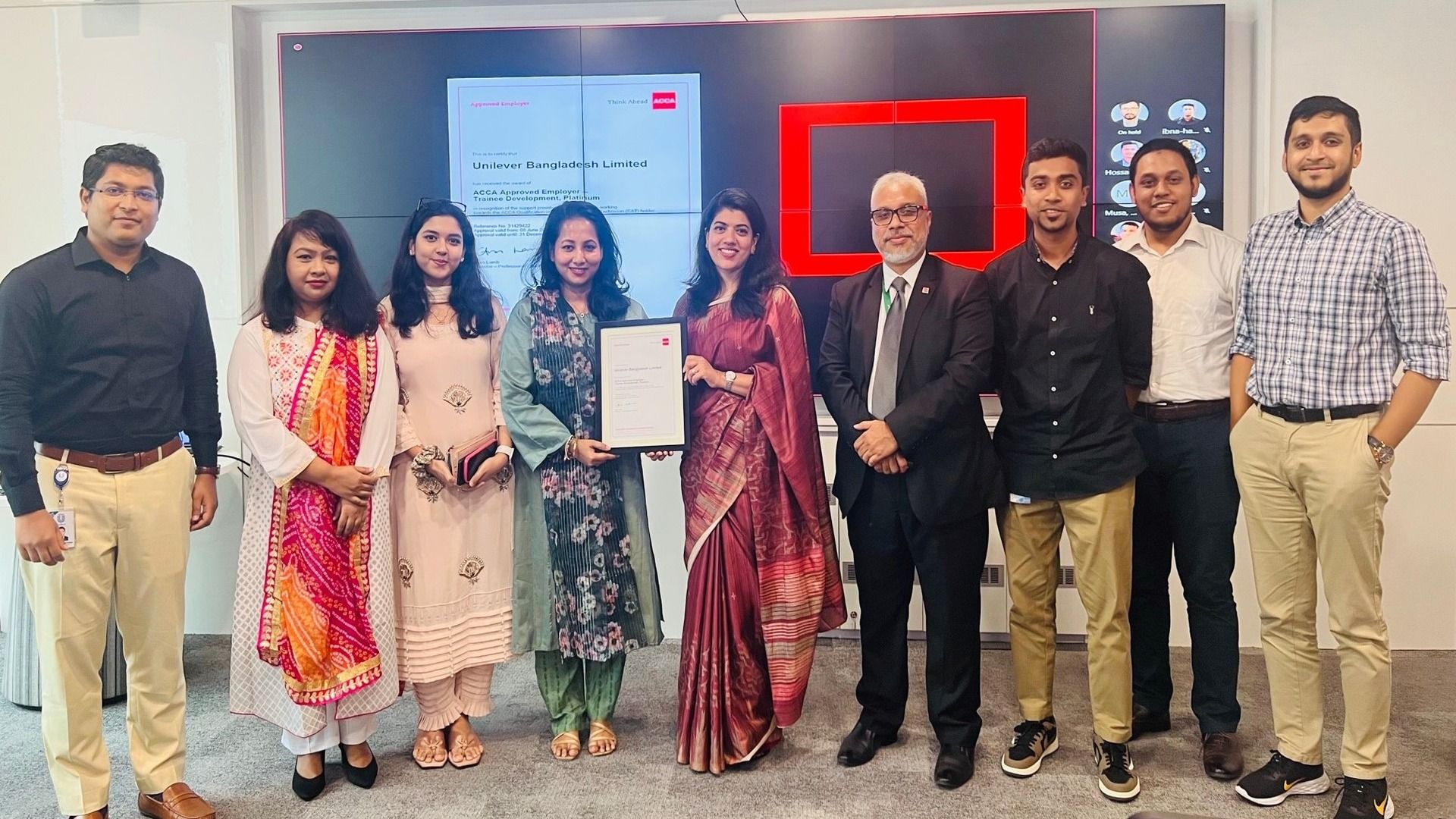 UBL awarded with ACCA Approved Employer Platinum Accreditation for Trainee Development