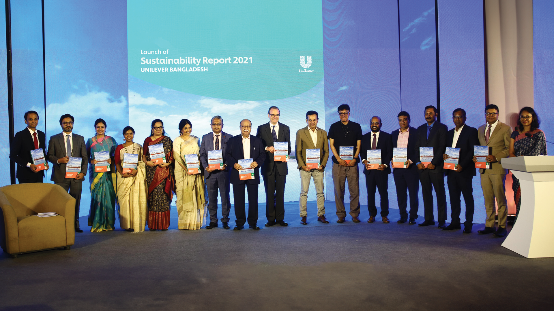 Photo- Unilever Sustainability Report 2021 Event