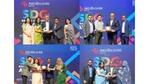 Collage of award receiving moments from the SDG Brand Champion Awards 2024 Ceremony