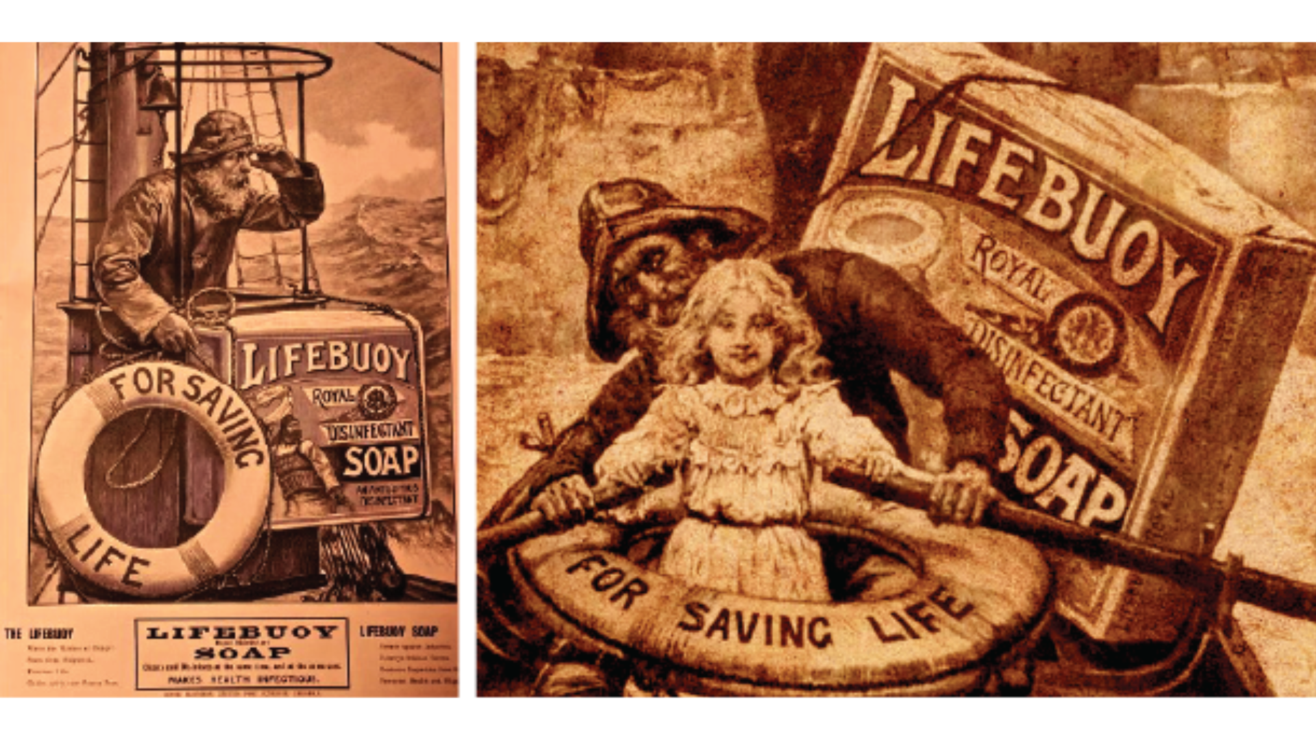 Old Newspaper advertisement of Lifebuoy as a disinfectant soap