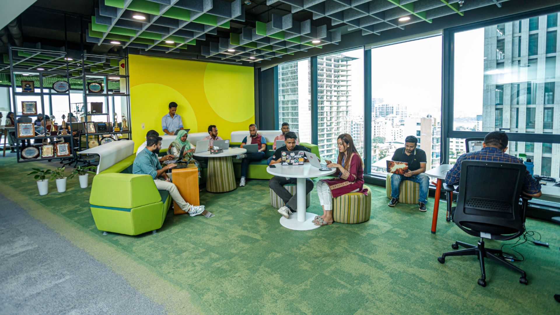 UBL employees at their workplace