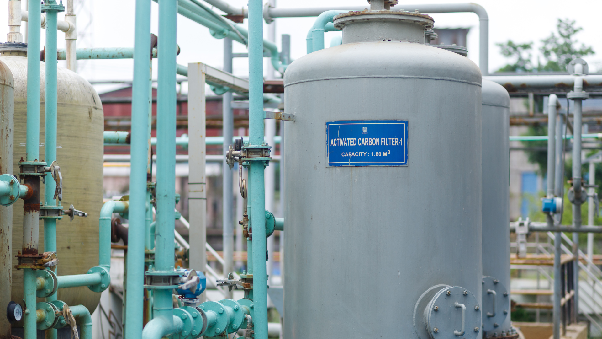 Carbon Filter Treatment of Sludge Water at Kalurghat Factory